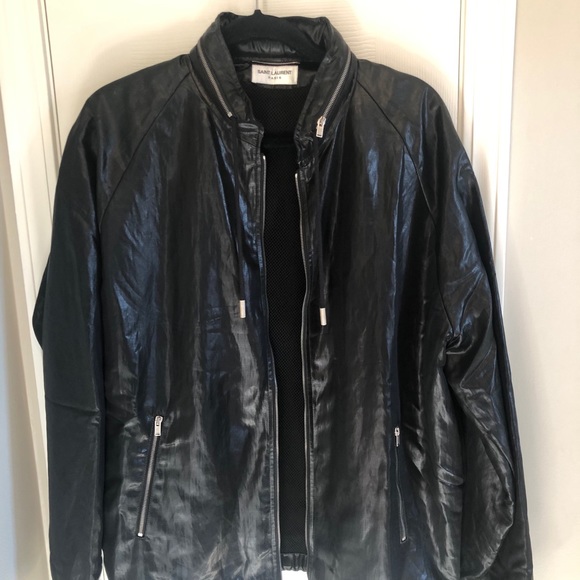 Saint Laurent Men’s lightweight Mesh lined Jacket - Picture 1 of 4